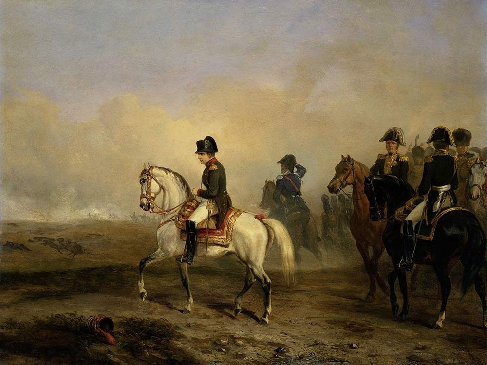 Painting of Napoleon Bonaparte