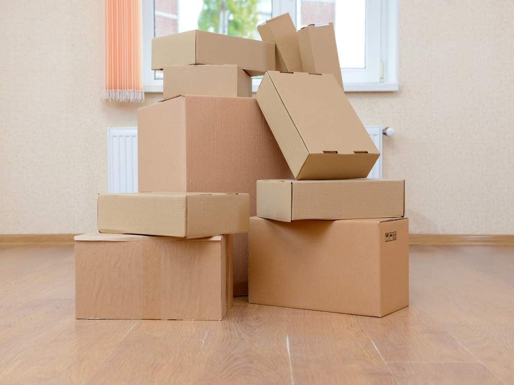 Cardboard boxes for moving