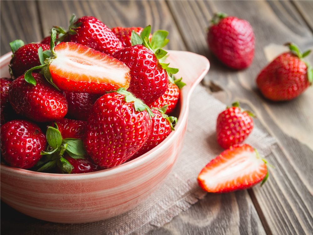 antioxidant rich foods - strawberries
