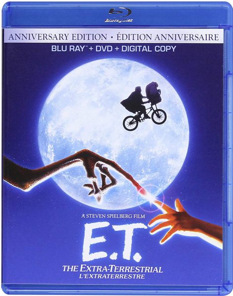 E.T. the Extra-Terrestrial blu ray cover