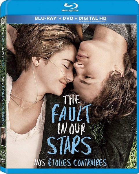 The Fault in Our Stars blu ray cover