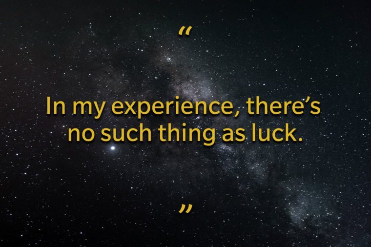 Star Wars quotes - Obi Wan Kenobi on luck