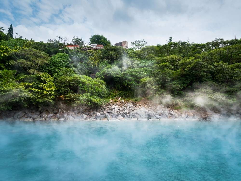 Hot Springs in Beitou, Taiwan