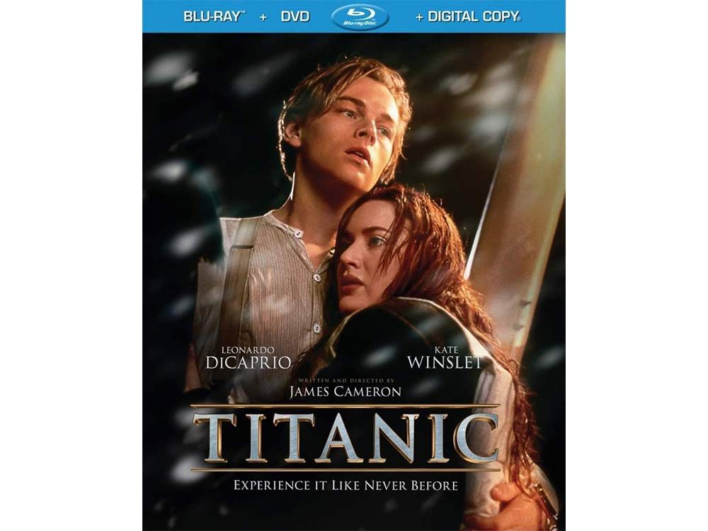 Titanic blu-ray cover