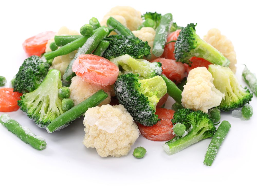 'Gourmet' frozen vegetables are foods you should never buy again