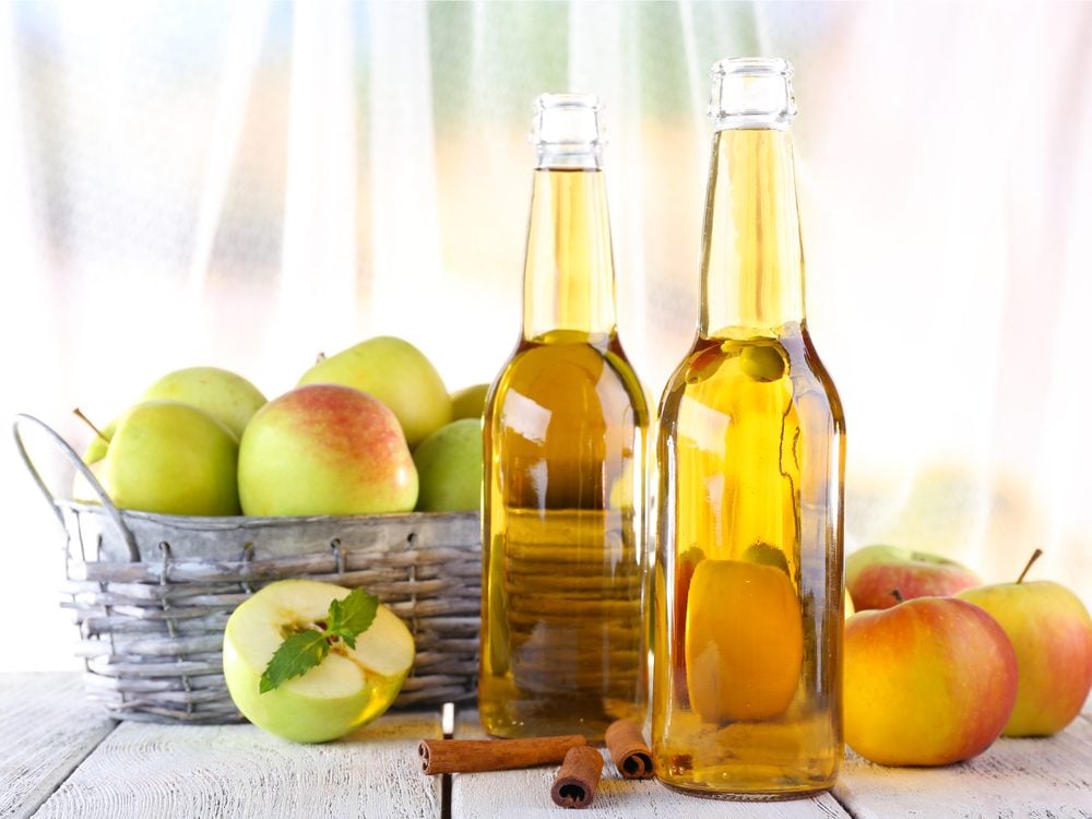 Apple cider vinegar can help with eczema and psoriasis