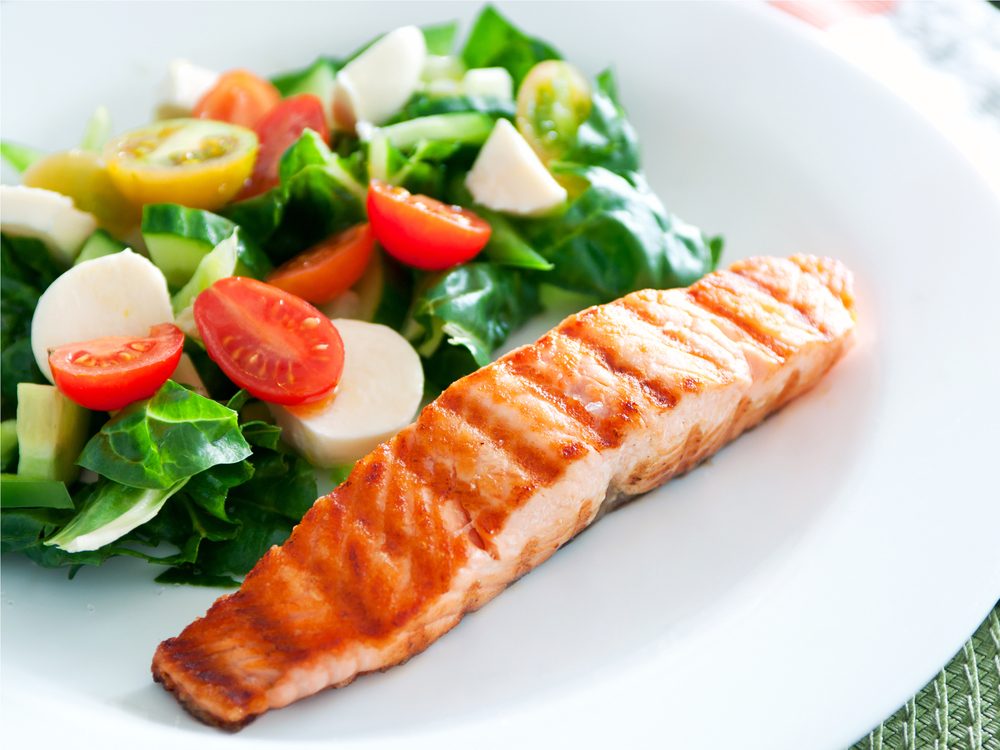 Using lean protein is a surprising salad trick that can help you lose weight