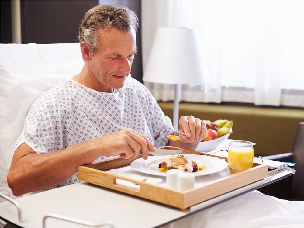 The fact that hospital food can make you sick is a hospital secret you should know