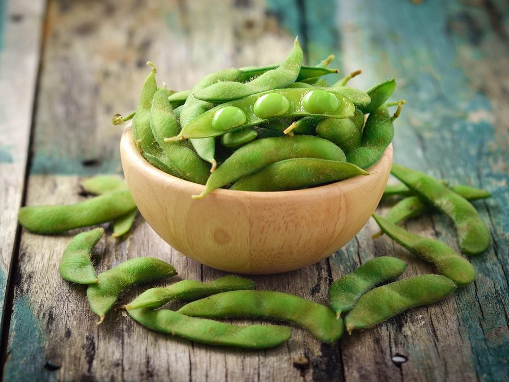 Edamame is a no-guilt healthy snack
