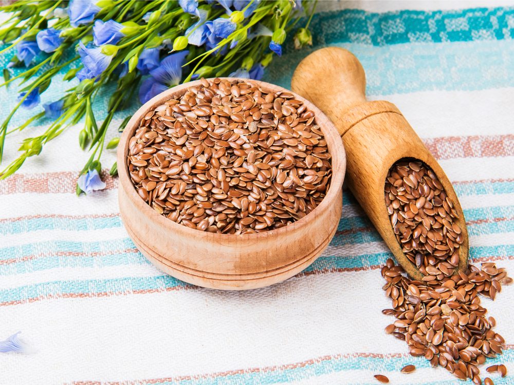 Flax seeds can help with eczema and psoriasis