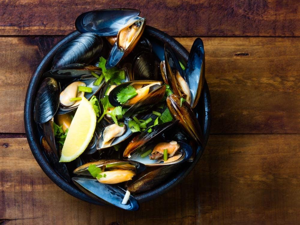 Mussels broth
