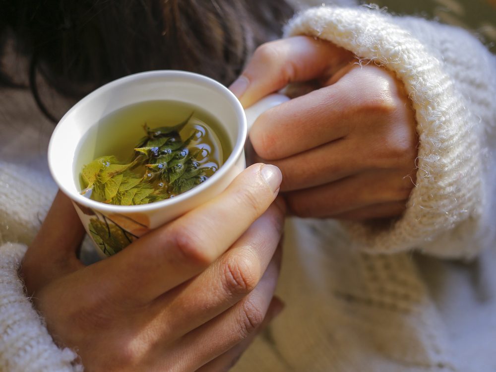 Herbal tea relieves stress