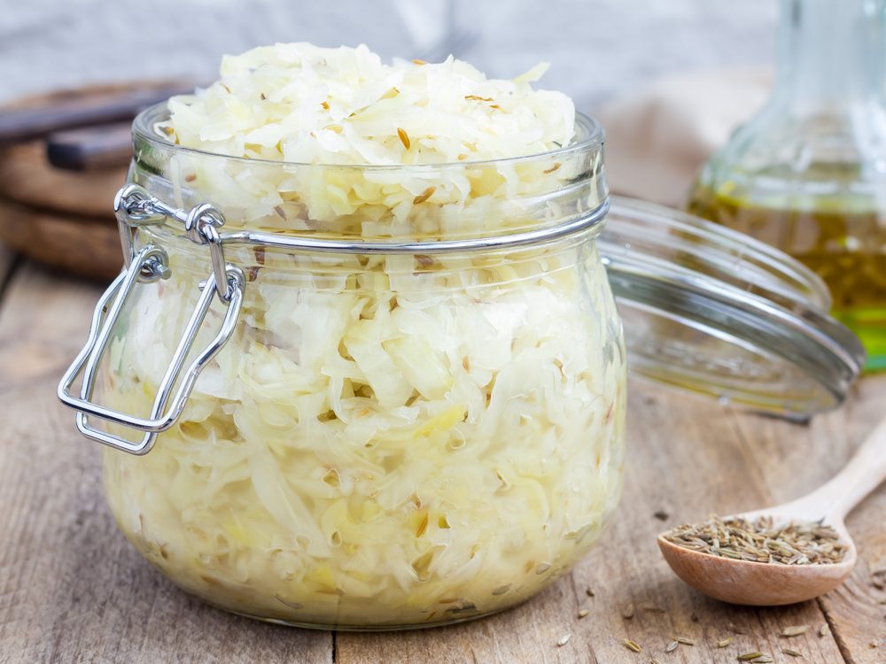 An energy boosting food that will wake you up is sauerkraut 