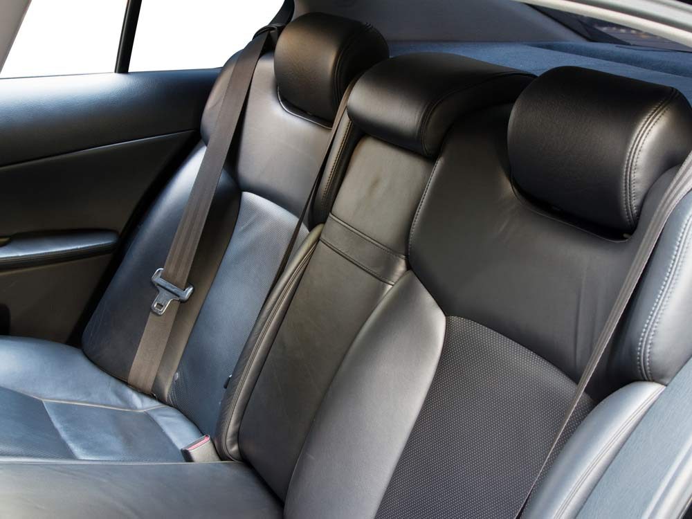 Leather car seats