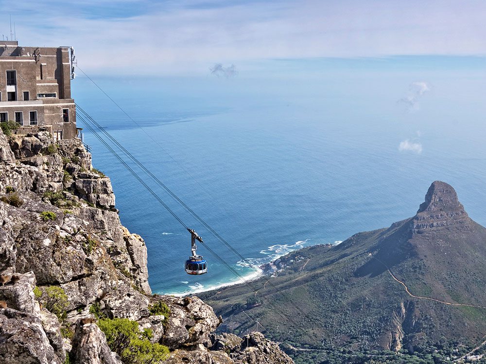 Table Mountain in Cape Town, South Africa