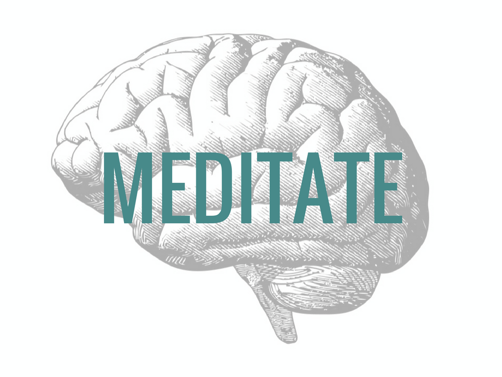 Meditate to reverse the effects of stress and calm down your brain