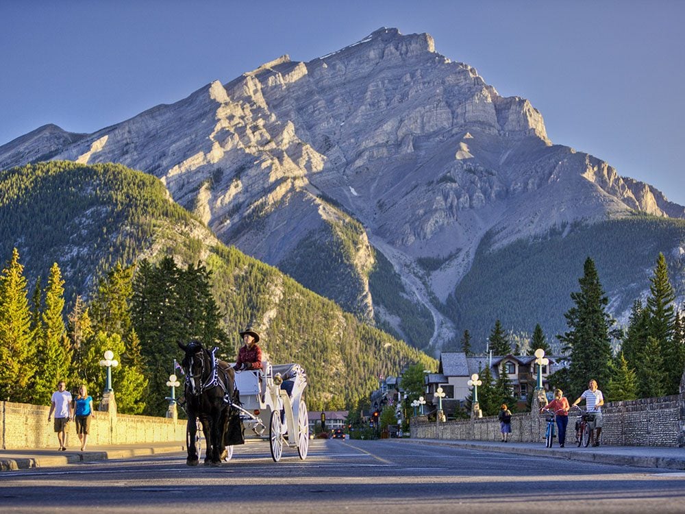 Mount Rundle in Banff