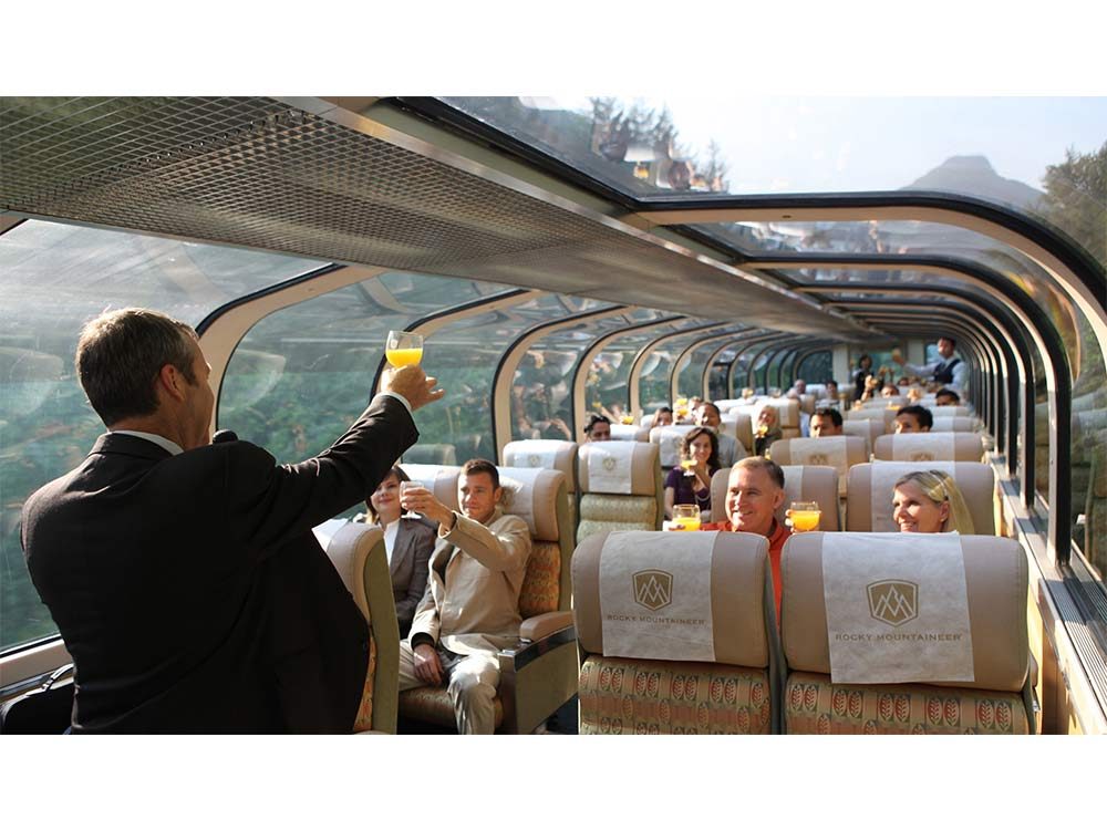 GoldLeaf service on Rocky Mountaineer