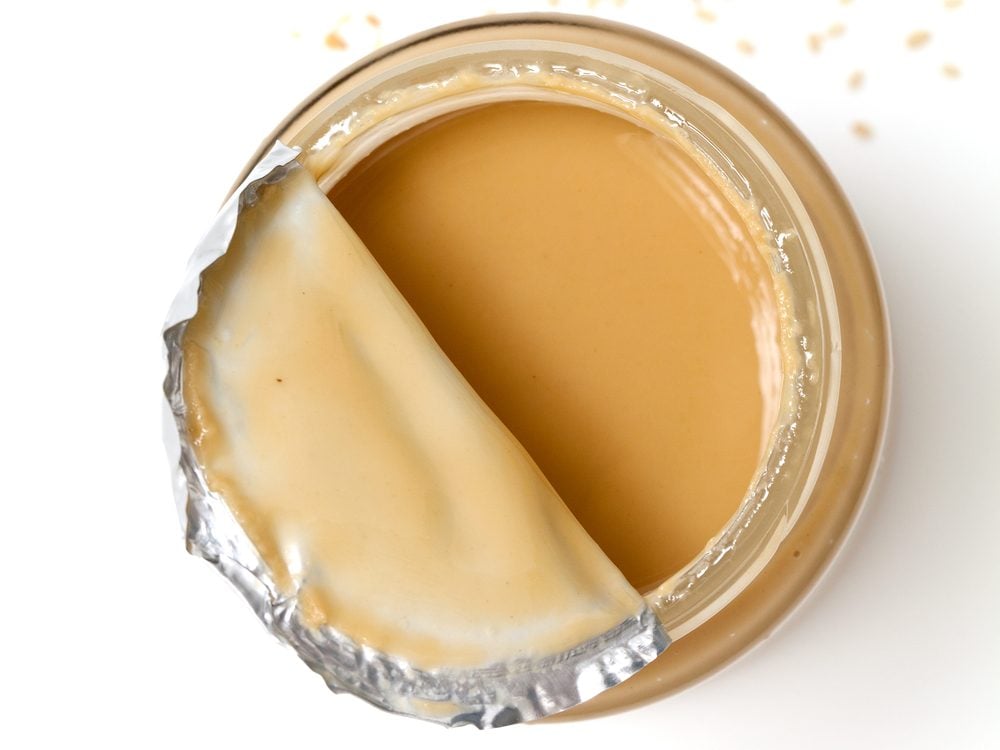 Tahini is a calcium-rich food that will help your burn fat
