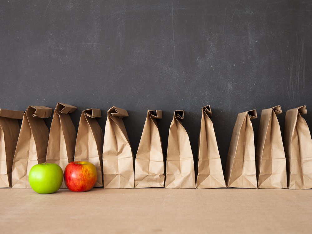Brown bagging your lunch is a proven weight loss tip from The Biggest Loser