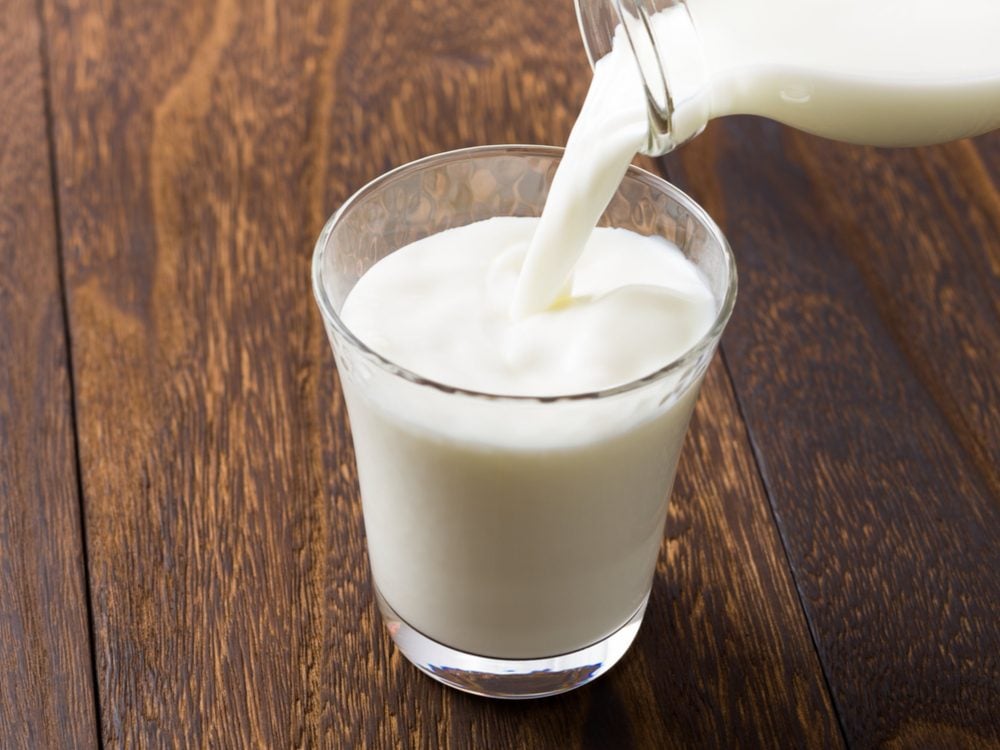 Milk and other vitamin D-rich foods can help beat a cold