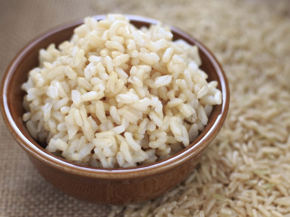 Enjoy a bowl of sweetened brown rice