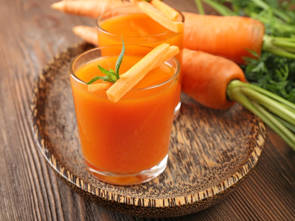 Carrots and other vitamin A-rich foods can help beat a cold