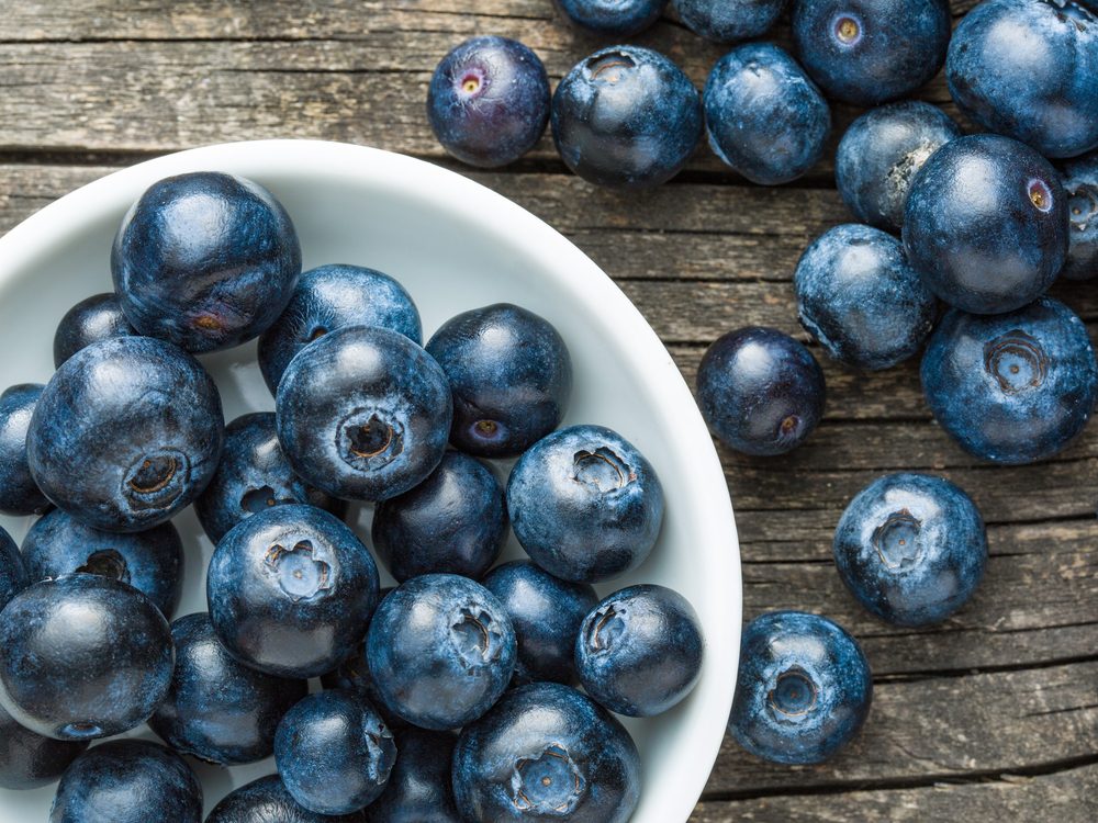 Blueberries can help beat a cold