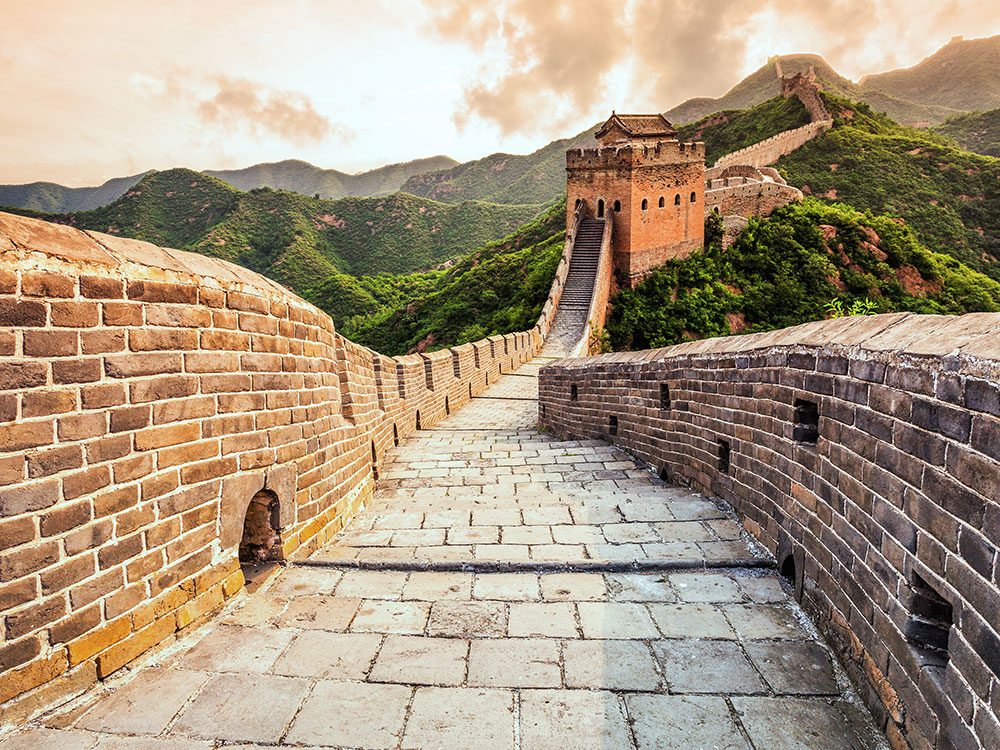 The Great Wall of China is one of the world's most unforgettable adventures