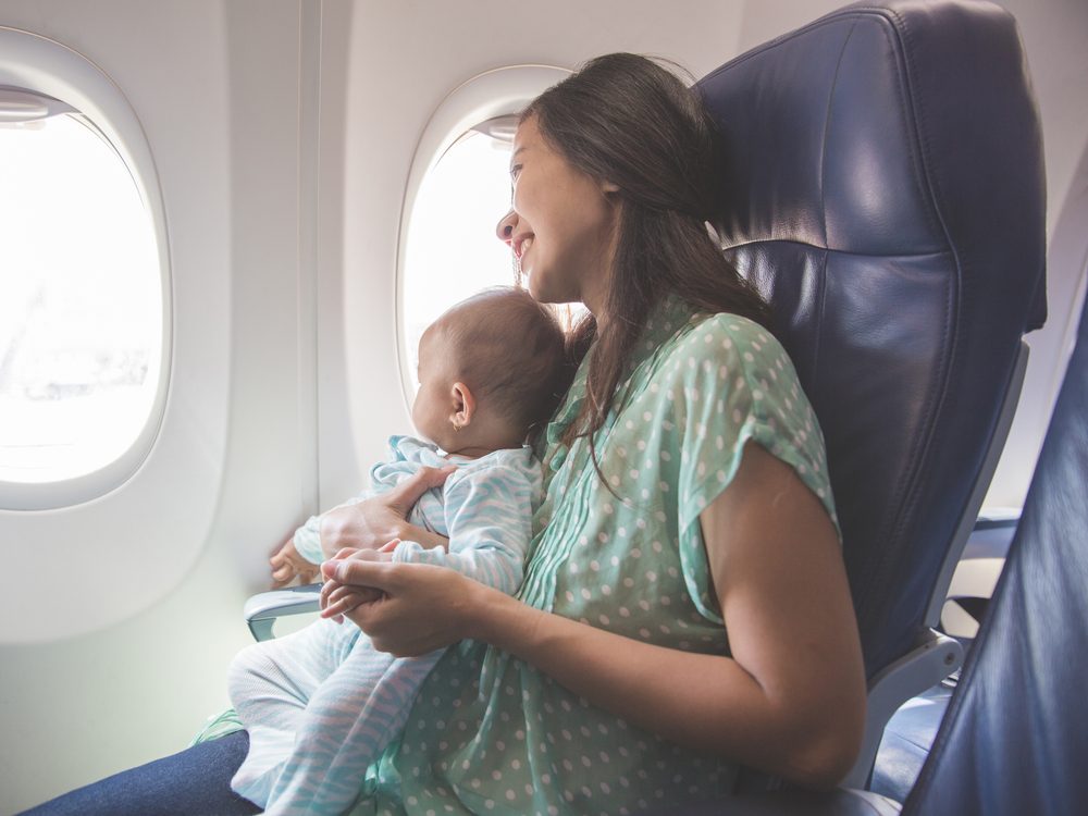 Do not fly with a baby on your lap