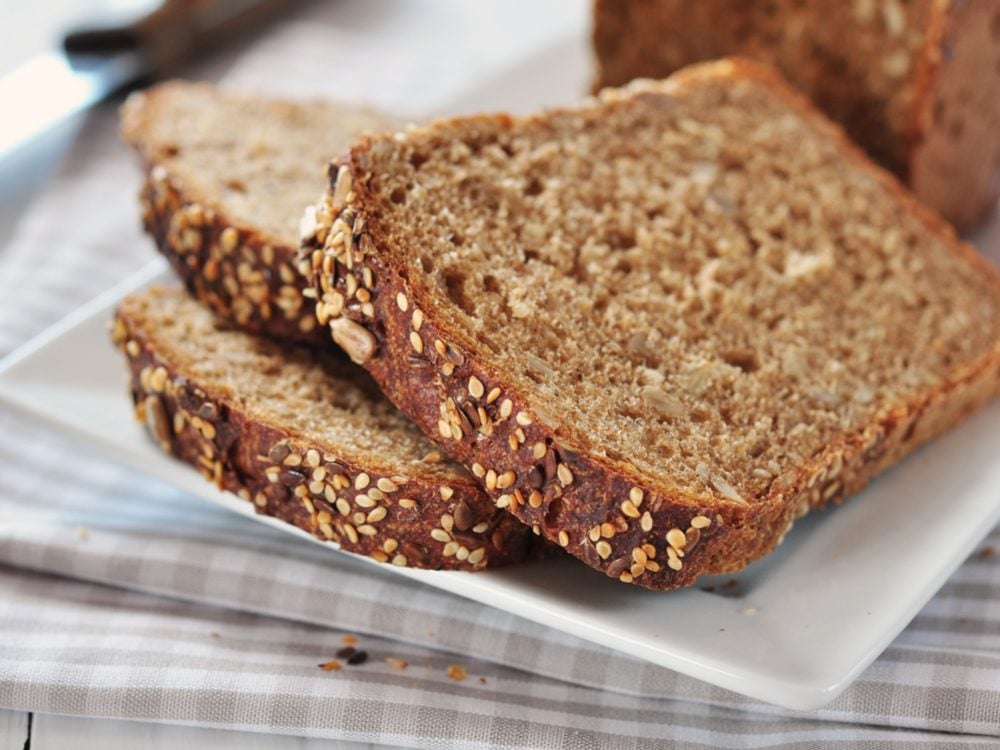 Use whole wheat bread to make your sandwich every day to increase your dietary fibre