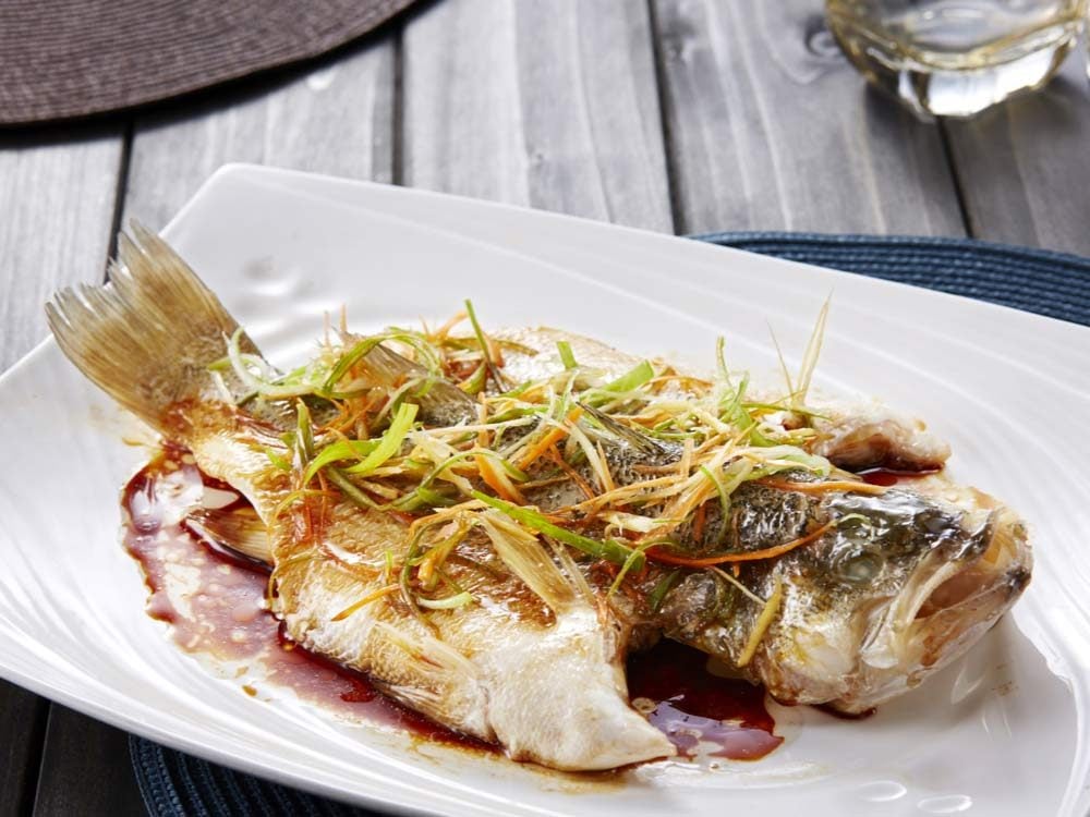 Steamed Chinese fish