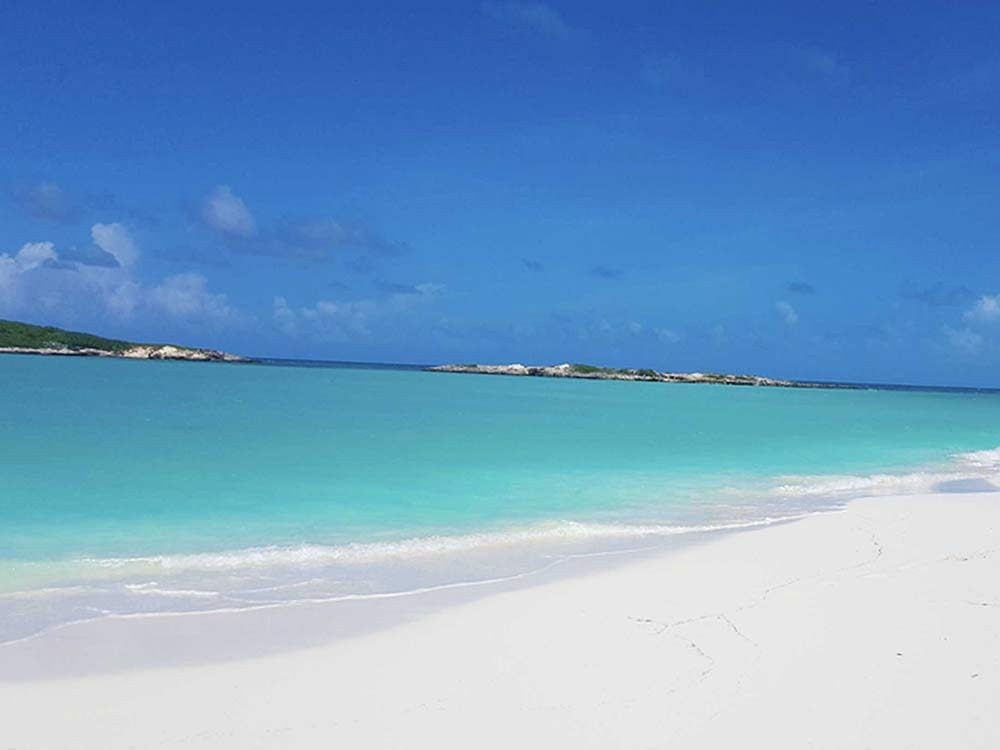 Tropic of Cancer Beach in the Bahamas