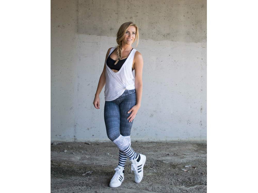 Fitness blogger Katie Dunlop