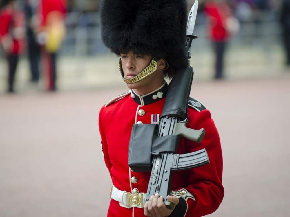 Royal guard with hat