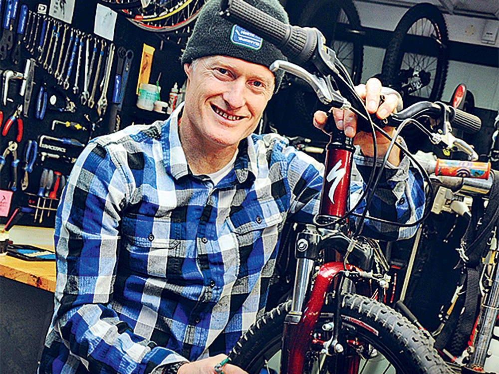 James Wilson gives away 250 bikes a year