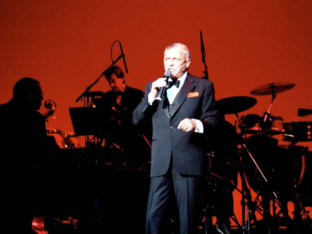 Frank Sinatra in concert