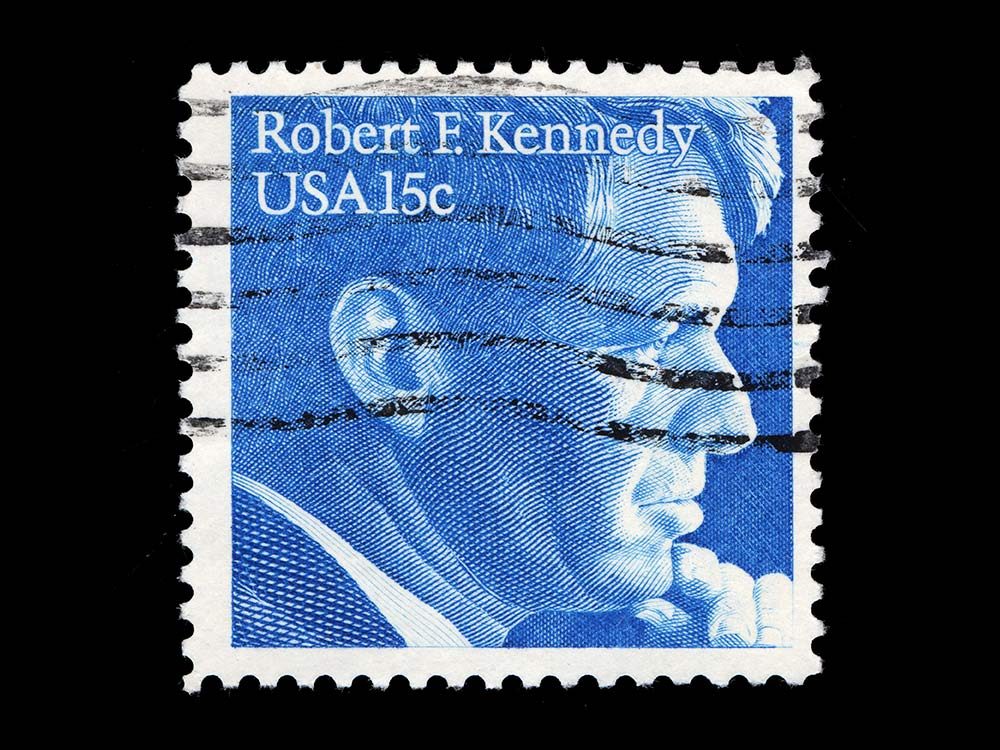Robert F. Kennedy postage stamp