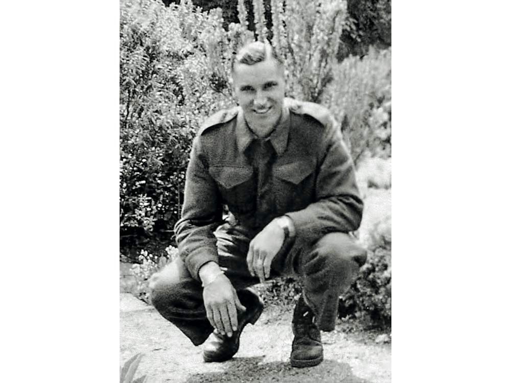 Old photograph of Private Kenneth Donald Duncanson