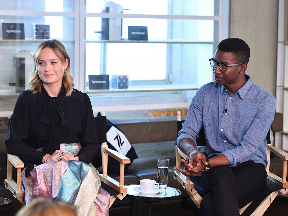 Brie Larson and Mamoudou Athie