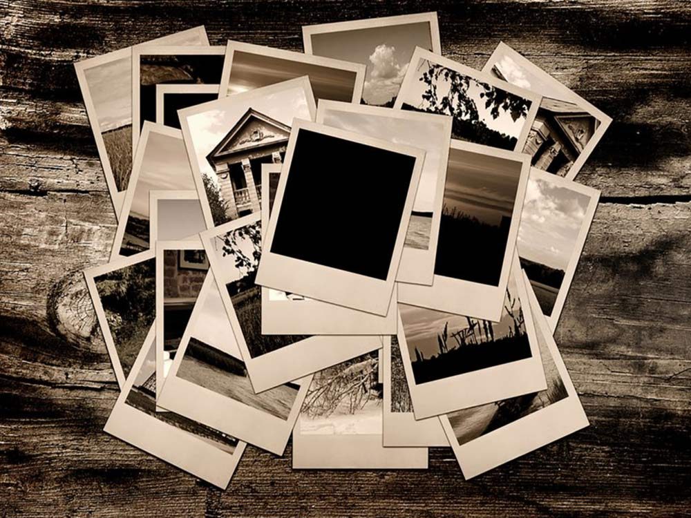 Polaroid photos