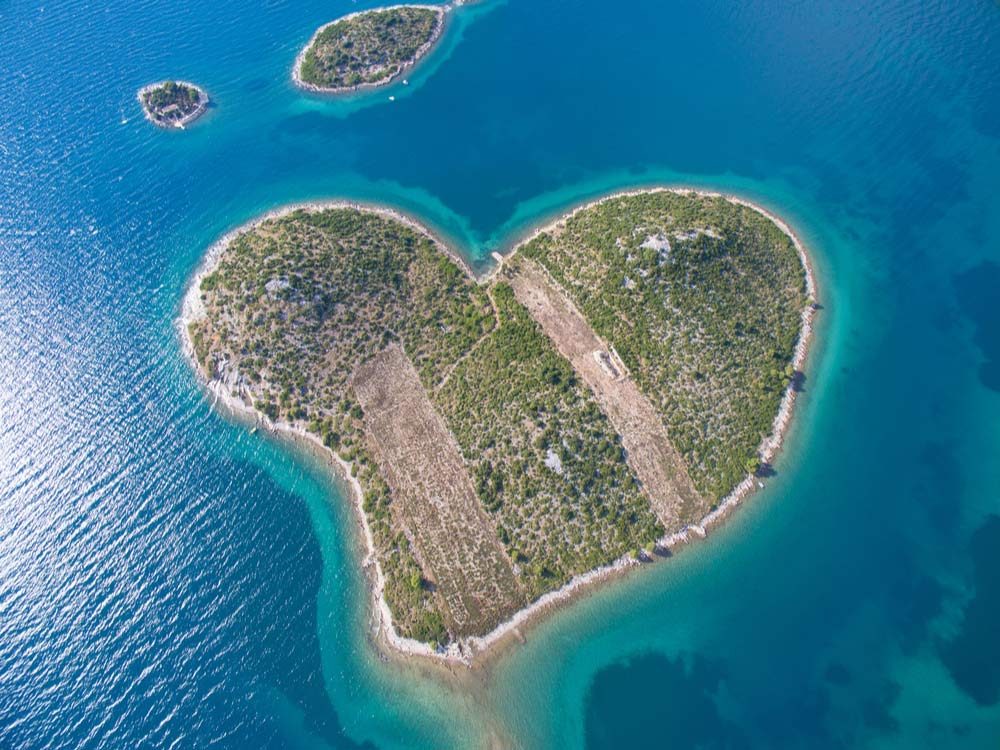 Galesnjak Island in Croatia