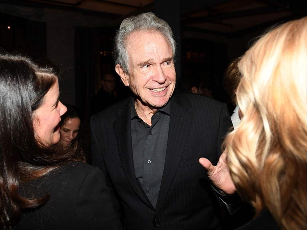 Warren Beatty at the premiere of "Film Stars Don't Die in Liverpool"