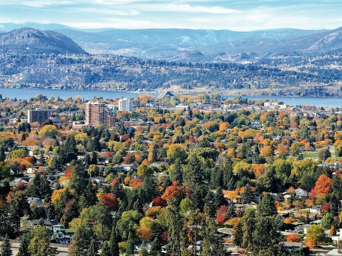 View of Kelowna from Dilworth Mountain Park
