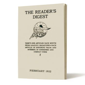 First issue of Reader's Digest