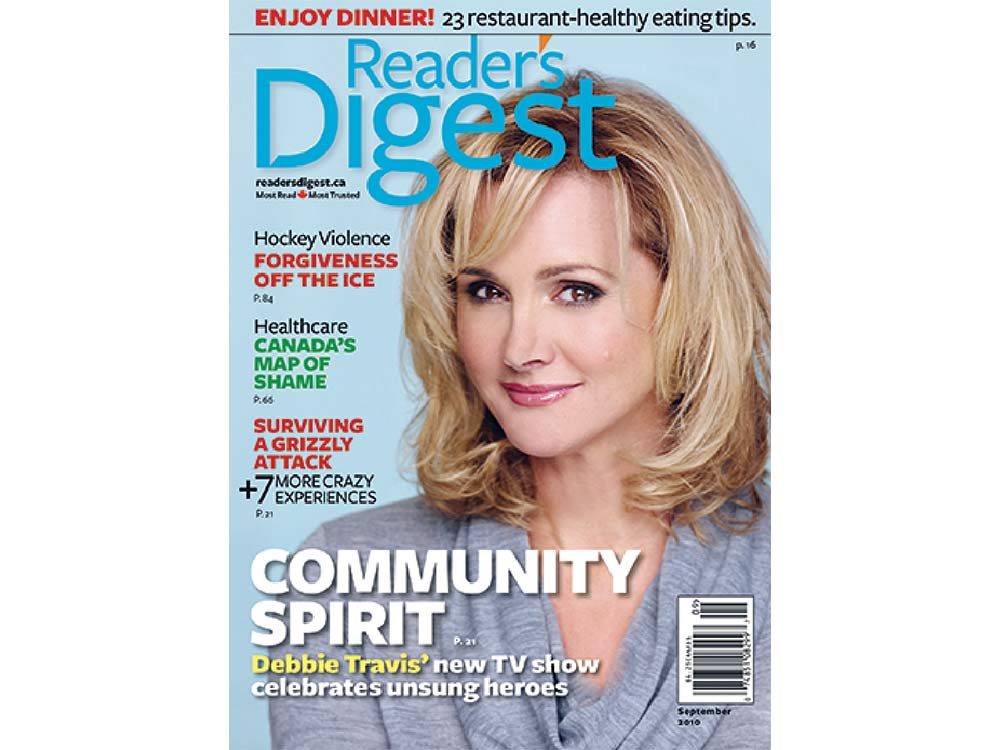 2010 issue of Reader's Digest Canada