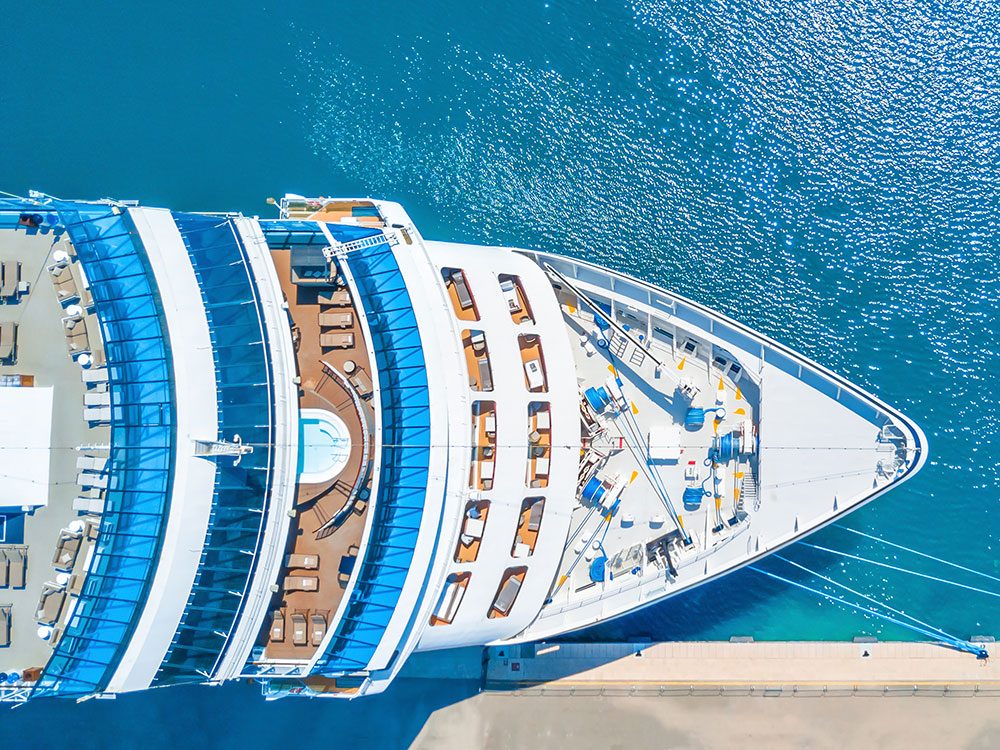 Ever wonder where cruise ships get fresh water?