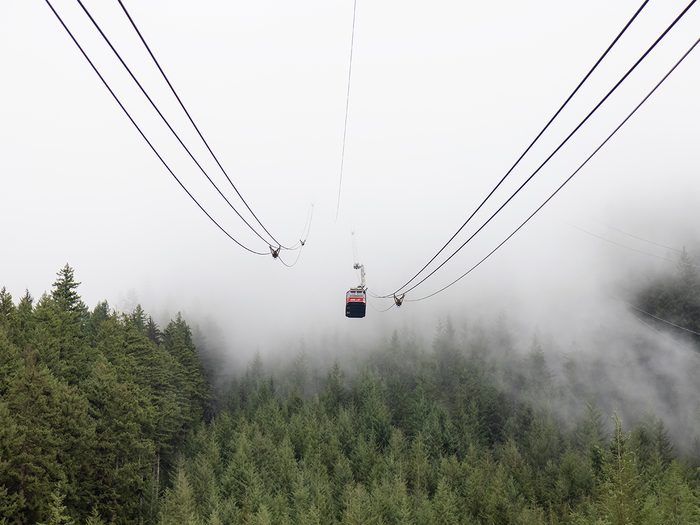Western Canada attractions - Grouse Mountain Skyride