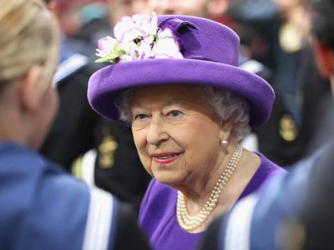 You should never call Queen Elizabeth by name
