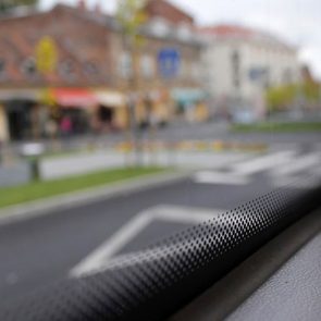 Black dots on car windshields